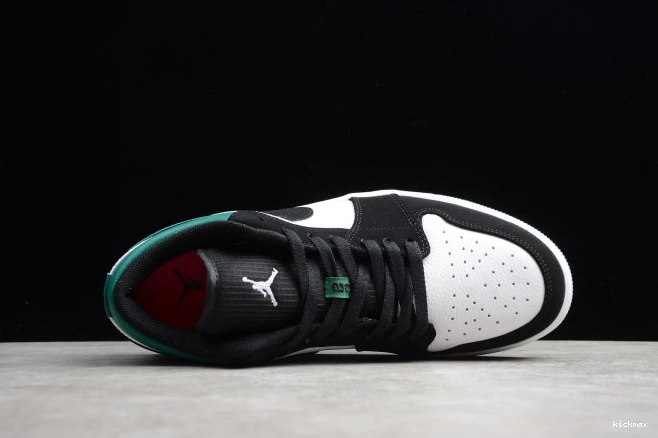Cheap MAX Mystic Black 553558-113 White Jordan 1 Green Low Air 0804